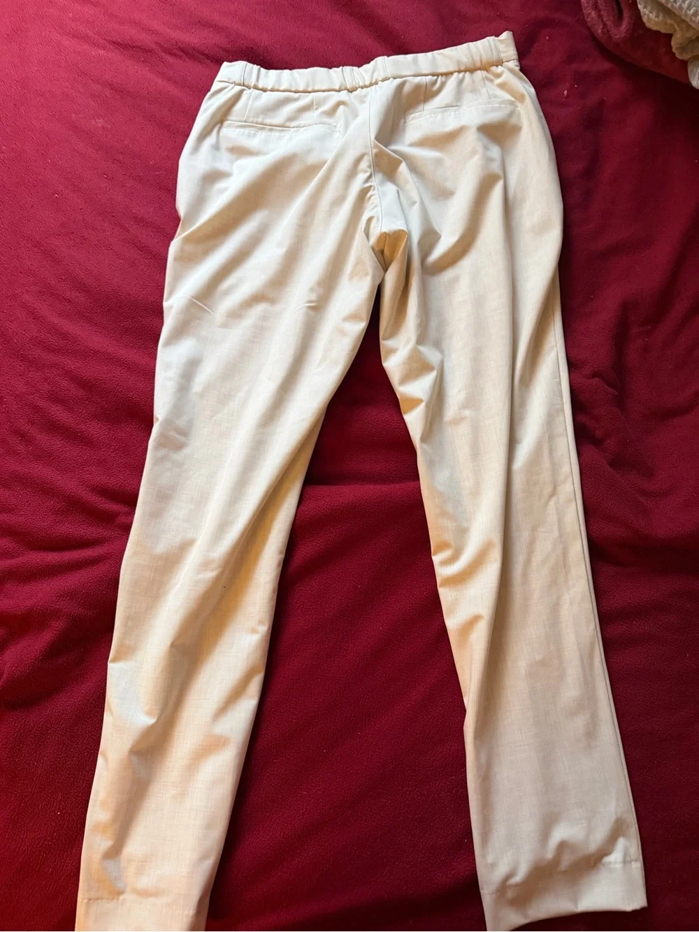 State and Liberty cream suit
